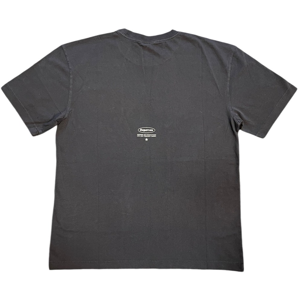 Supervsn Inside Out Kobe Bryant Graphic‎ T-Shirt Charcoal Black Photo Print Sz M - Picture 2 of 11